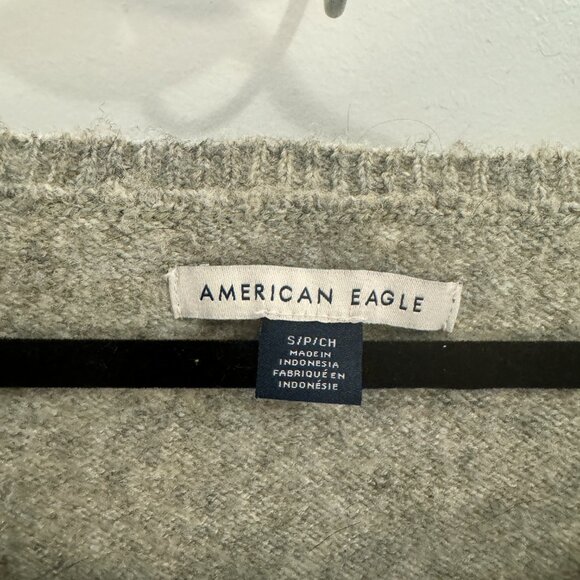 🌿 American Eagle Oversized Ballet-Neck Sweater - Size S, Cozy & Comfy - Picture 7 of 7